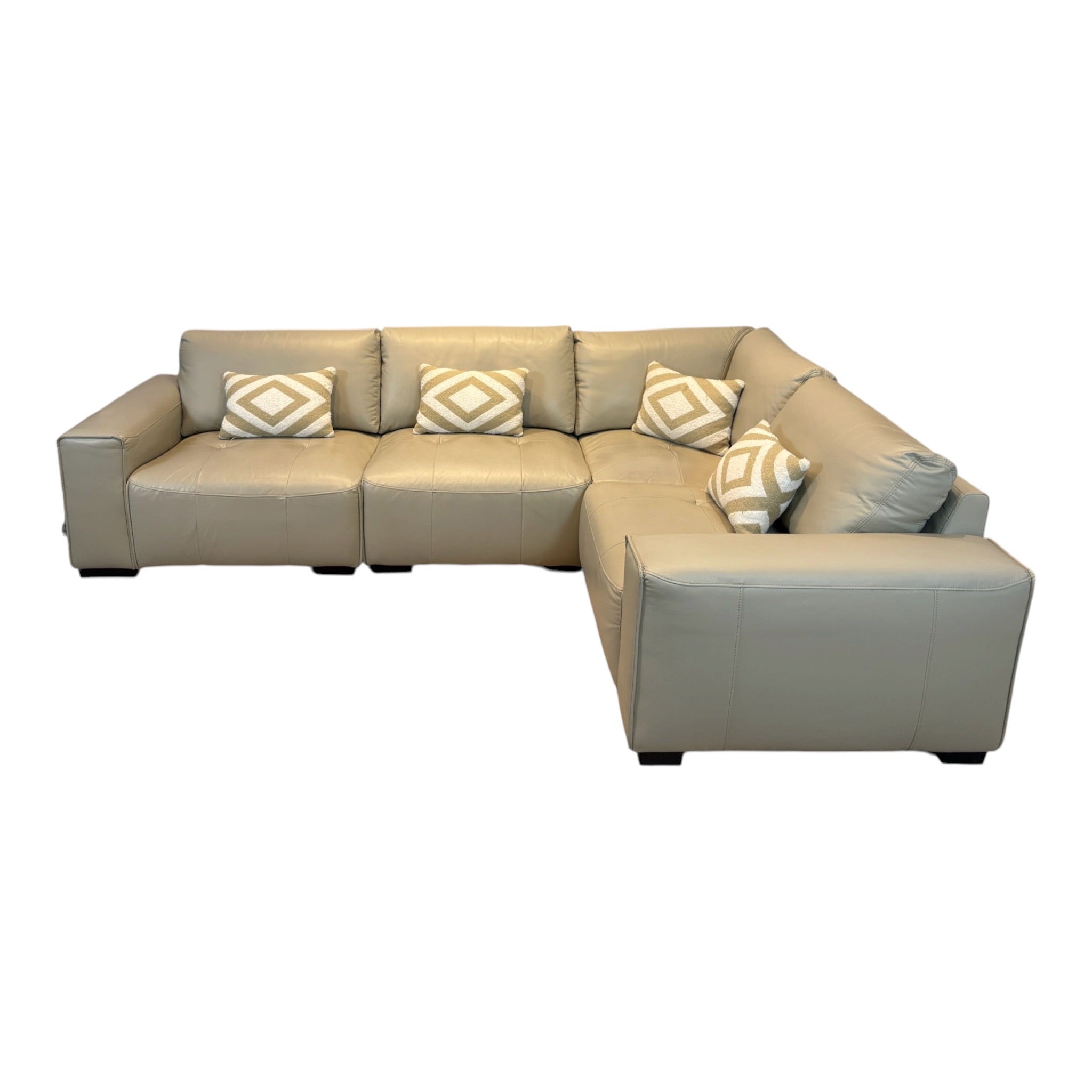 Tanguay Beige Leather Modular Sectional Sofa - Photoroom_20260511_220642.JPG