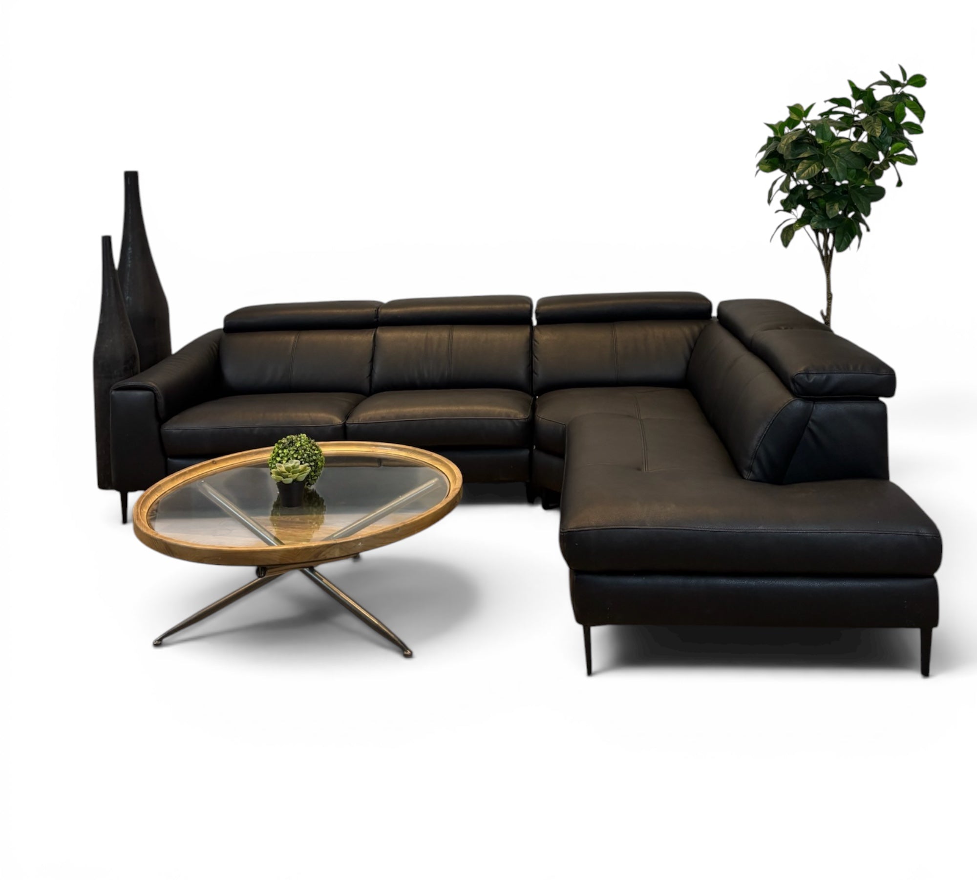 Structube Black Leather Sectional with Adjustable Headrests - Photoroom_20260511_221021.JPG